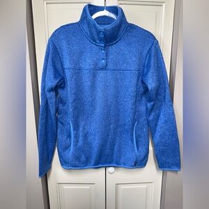 Eddie Bauer Royal Blue Fleece Pullover